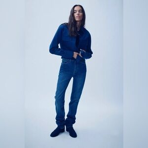 Zara Straight Leg Jeans, Size 12